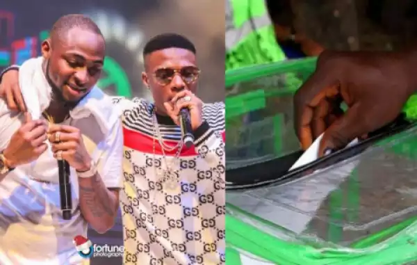 Davido Resurrects Beef Again As He Shades Wizkid Over 2019 Election